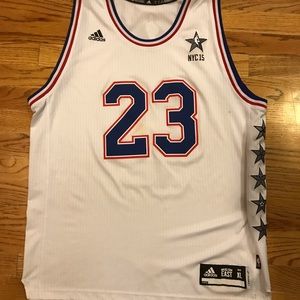 Lebron James swingman 2015 All Star game jersey XL